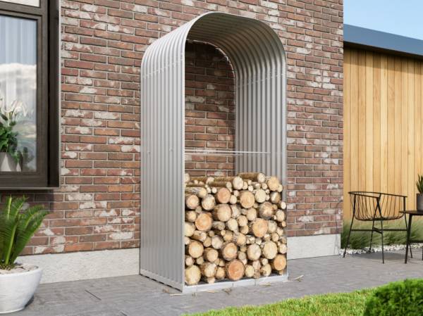 Vitavia Kaminholzregal Ardor 858, hoch, blank