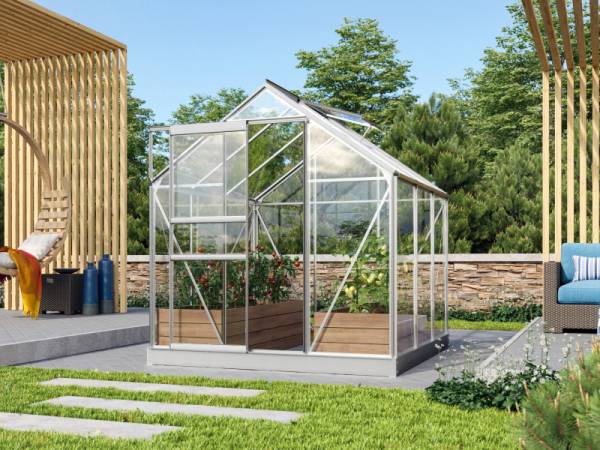Vitavia Gewächshaus Venus 3800 ESG 3 mm Alu