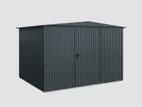 Ecostar Gerätehaus Trend-S,Typ 3, Anthrazitgrau, 1 flg
