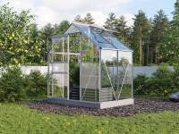 Vitavia Gewächshaus Planet 2500 ESG 3mm Alu eloxiert