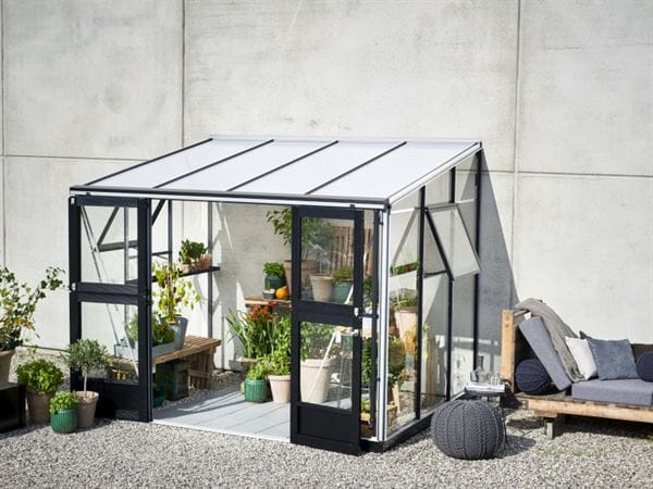Juliana Gewächshaus Veranda 6.6 Aluminium, 3mm Sicherheitsglas