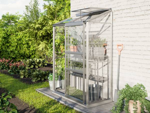 Vitavia Gewächshaus Ida 900, 3mm ESG, Alu Vitavia Gewächshaus Ida 900, 3mm ESG, Alu