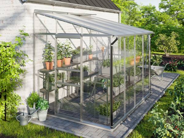 Vitavia Gewächshaus Ida 5200 ESG/HKP, Alu Vitavia Gewächshaus Ida 5200 ESG/HKP, Alu