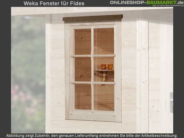Weka Zusatzfenster für Designhaus 213 Weka Zusatzfenster für Designhaus 213