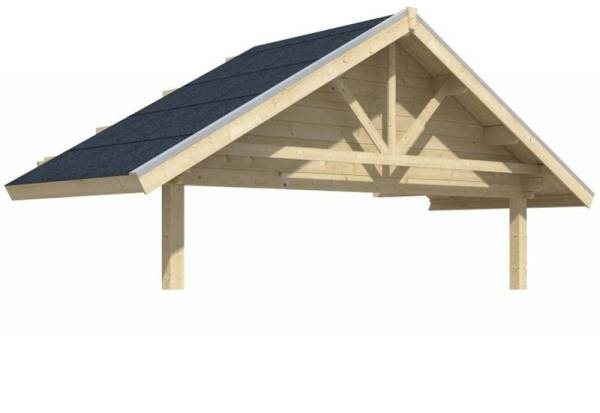 Skan Holz Vordachverlängerung 212 cm für Toronto Skan Holz Vordachverlängerung 212 cm für Toronto