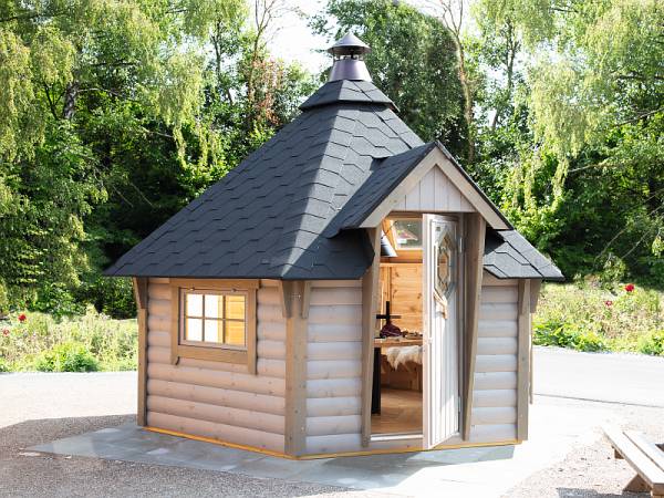 Wolff Finnhaus Grillkota 9 de luxe Grundset
