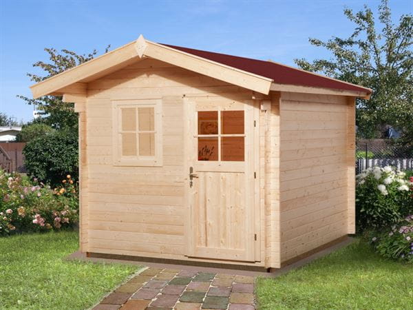 Weka Gartenhaus 106 Gr 1 Vordach 60 cm 28 mm Weka Gartenhaus 106 Gr 1 Vordach 60 cm 28 mm