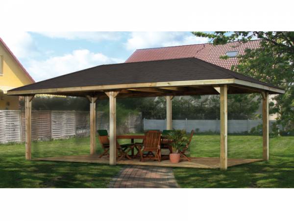 Weka Pavillon Gartenoase 651 D Größe 2 Weka Pavillon Gartenoase 651 D Größe 2