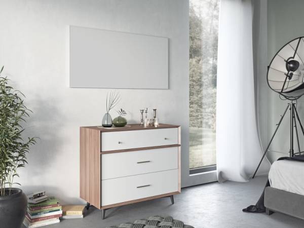 Ximax Infrarotheizung Aluminiumpaneel Maß (B x T x H) 90 x 2,5 x 30 cm  300 Watt Wandmontage Weiß