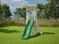 Weka Kinderspielturm Nizza inkl. Rutsche und Kletterwand