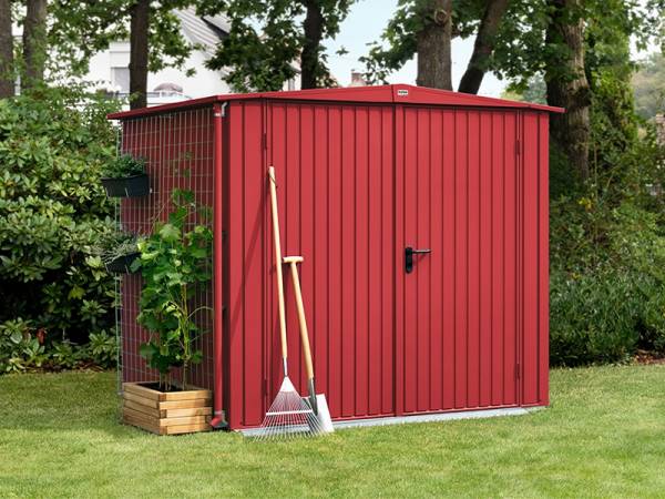 Ecostar Gerätehaus Trend-S,Typ 2, Purpurrot, 2 flg