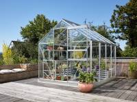 Vitavia Gewächshaus Planet 5000 ESG 3mm Alu eloxiert