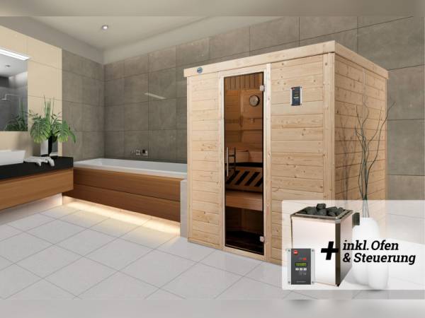 Weka Sauna Kemi Gr.3 inkl. 7,5 kW OS