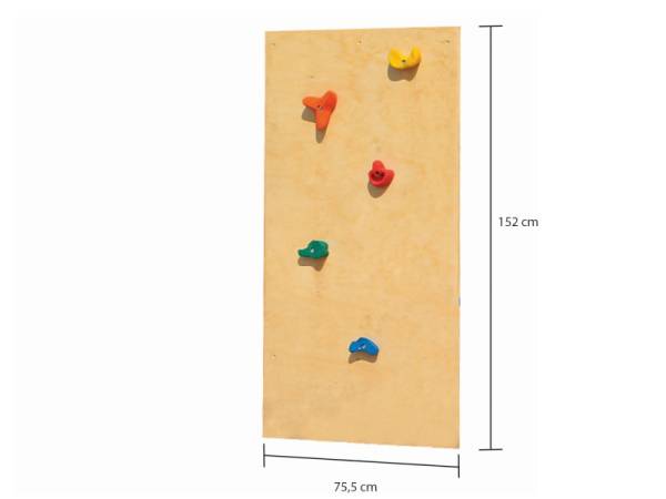 Akubi Spielturm Luis Satteldach + Rutsche rot + Einzelschaukel + Kletterwand