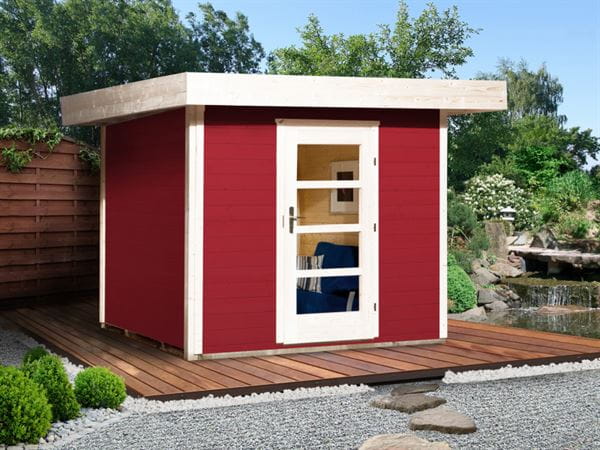 Weka Gartenhaus 172 Größe 1 schwedenrot Weka Gartenhaus 172 Größe 1 schwedenrot