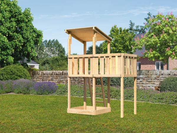 Karibu Spielturm Anna + Anbauplattform