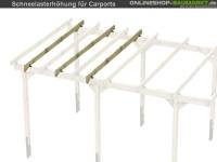 Skan Holz Schneelasterhöhung auf 2,00 kN / qm für Carports