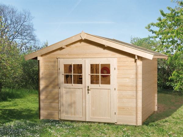 Weka Gartenhaus 112 Gr 6 Vordach 20 cm Weka Gartenhaus 112 Gr 6 Vordach 20 cm