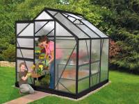 Vitavia Gewächshaus Venus 3800 HKP 6 mm Schwarz