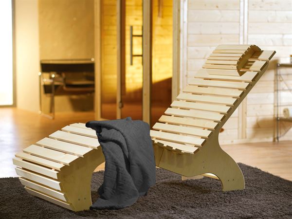 Weka Wellnissage Liege inkl. Saunabadetuch Weka Wellnissage Liege inkl. Saunabadetuch
