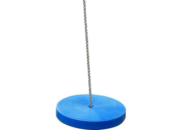 Akubi Schaukelscheibe blau mit Seil Akubi Schaukelscheibe blau mit Seil
