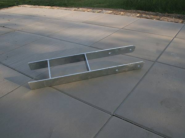 Karibu H-Pfostenanker 12 x 12 x 60 cm 6 St.