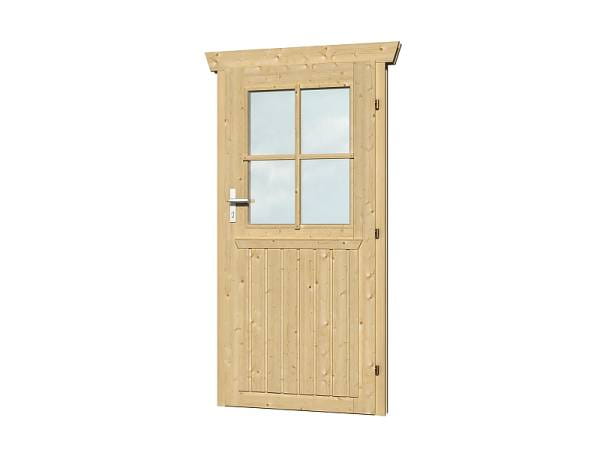 Skan Holz Einzeltür halbverglast 45 mm