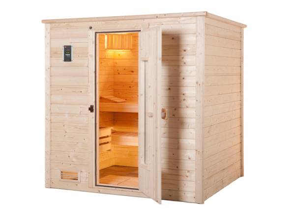 Weka Sauna Bergen Gr.1,8 inkl. 7,5 kW BioS