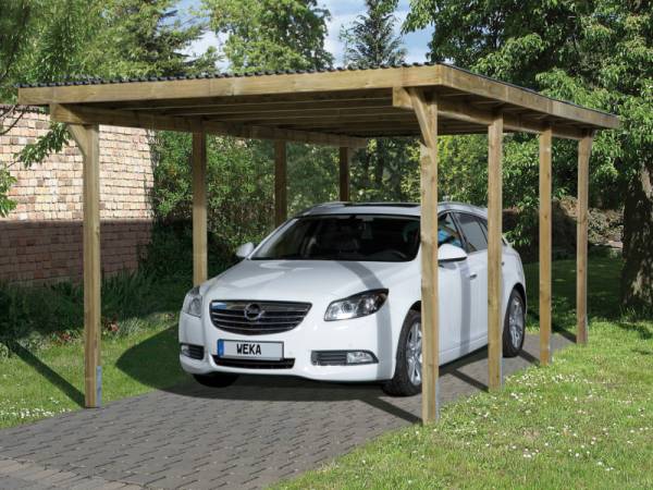Weka Carport 606 Größe 2 kdi Weka Carport 606 Größe 2 kdi