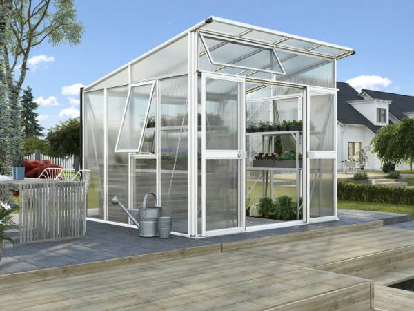 Vitavia Gewächshaus Aphrodite 7800 HKP 10 mm weiß