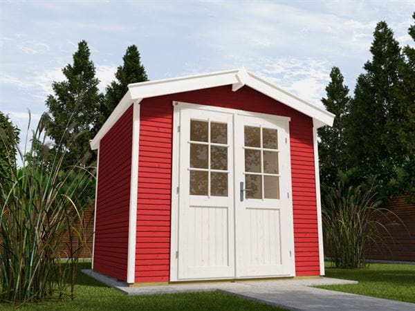 Weka Gartenhaus 218 Größe 1 schwedenrot 28mm Weka Gartenhaus 218 Größe 1 schwedenrot 28mm