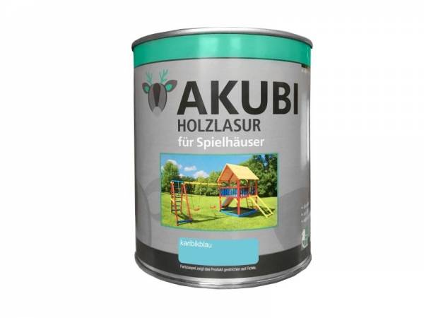 Akubi Farbe Karibikblau 750 ml Akubi Farbe Karibikblau 750 ml