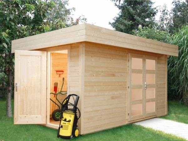 Wolff Pultdachhaus Pulti Varianta 40 2-Raum