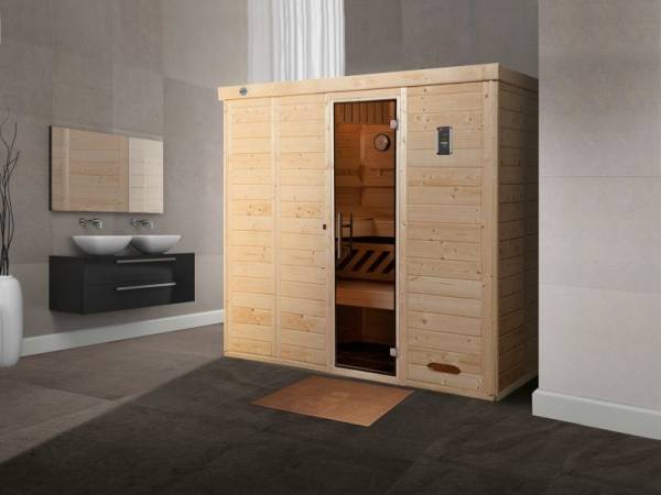Weka Massivholzsauna Kemi 5 GT Weka Massivholzsauna Kemi 5 GT
