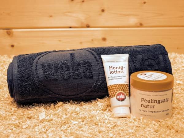 Weka Sauna Geschenk Set Verwöhn dich Weka Sauna Geschenk Set Verwöhn dich