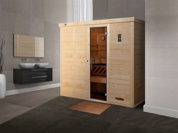 Weka Massivholzsauna Kemi 5 GT Weka Massivholzsauna Kemi 5 GT