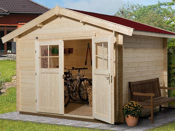 Weka Gartenhaus 112 Gr 3 Vordach 20 cm Weka Gartenhaus 112 Gr 3 Vordach 20 cm