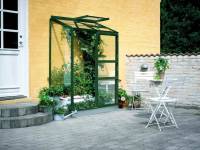 Halls Gewächshaus Altan 2 Grün Blankglas