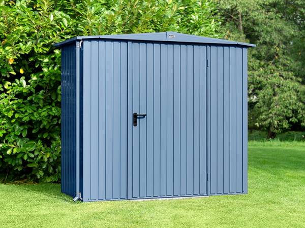 Ecostar Gerätehaus Trend-S,Typ 1, Taubenblau, 1 flg