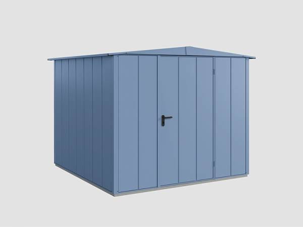 Ecostar Gerätehaus Elegant-S,Typ 2, Taubenblau, 1 flg