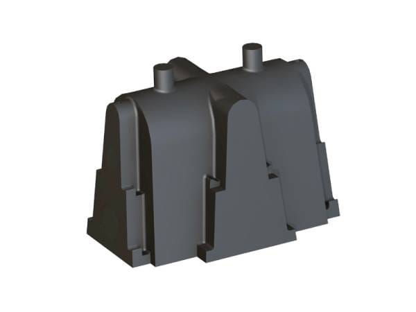 Nautilus Versickerung – 2000 Liter -5x Sickermodul à 400 L