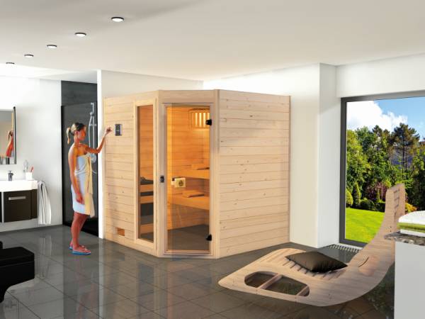 Weka Sauna Valida Eck 1.8 GTF Weka Sauna Valida Eck 1.8 GTF