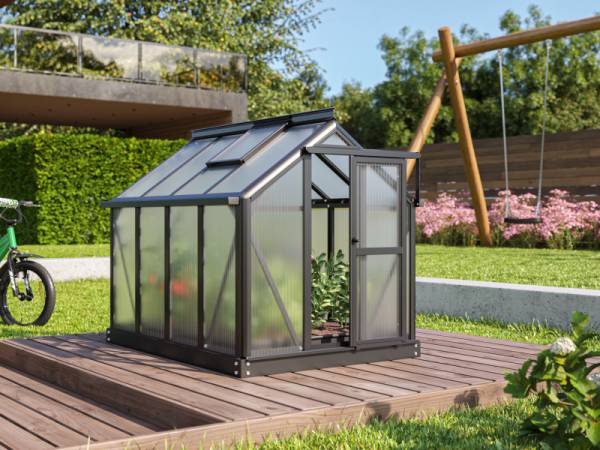 Vitavia Minigewächshaus Merlin HKP 4 mm, Schwarz