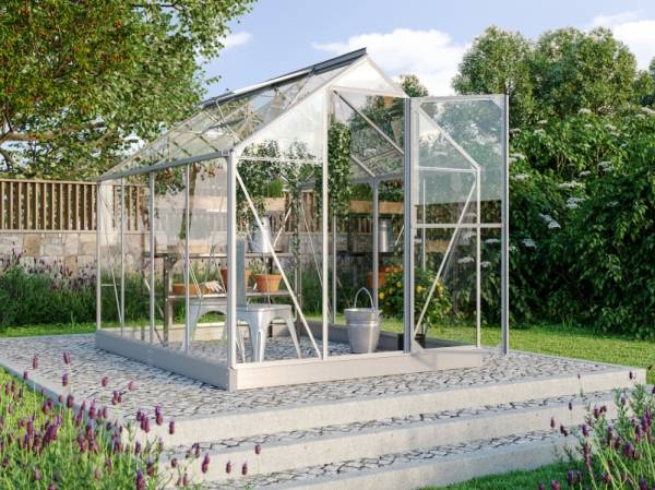 Vitavia Gewächshaus Triton 5000 HKP 3 mm Aluminium eloxiert