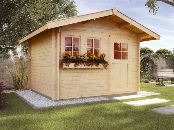 Weka Gartenhaus 139 Gr. 2 Vordach 60 cm Weka Gartenhaus 139 Gr. 2 Vordach 60 cm