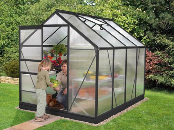 Vitavia Gewächshaus Venus 5000 HKP 6 mm Schwarz