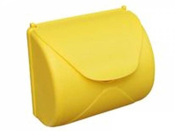 Akubi Briefkasten Kunststoff gelb