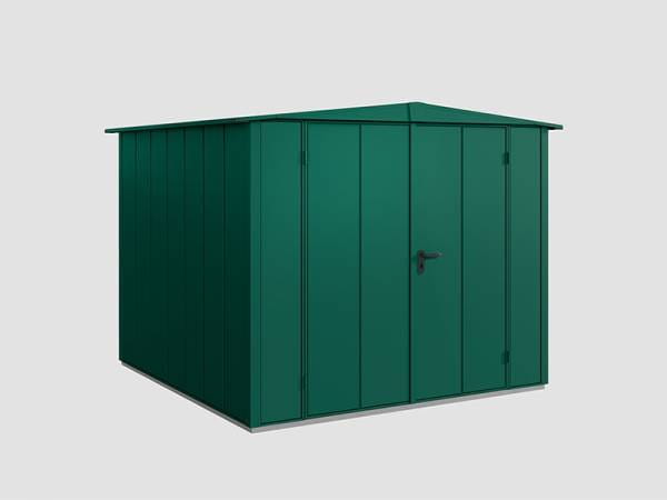 Ecostar Gerätehaus Elegant-S,Typ 2, Moosgrün, 2 flg