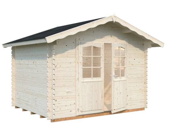 Palmako Blockbohlenhaus Vivian 6,9 28 mm natur