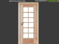 Wolff Finnhaus Einzeltür Nils XL 44 isoliert
